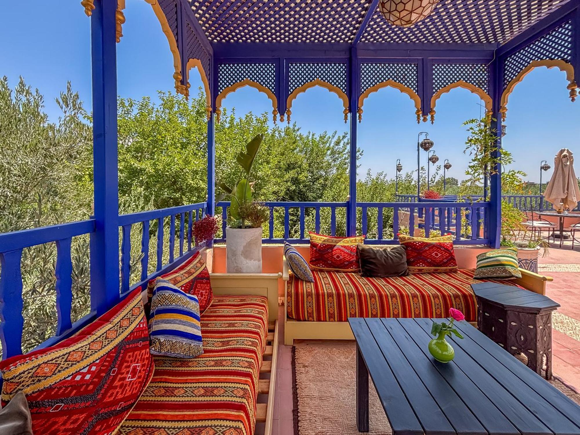 Le Bleu House Villa Marrakesh Exterior photo